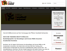 Tablet Screenshot of pfhv.de